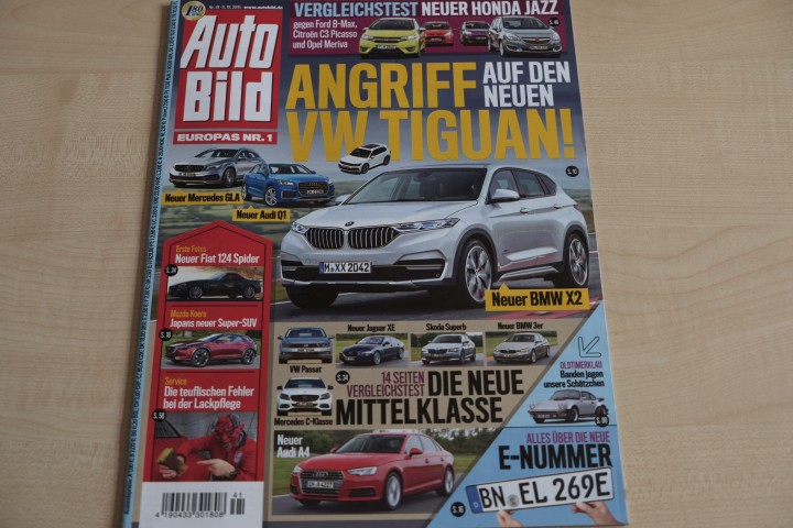 Deckblatt Auto Bild (41/2015)